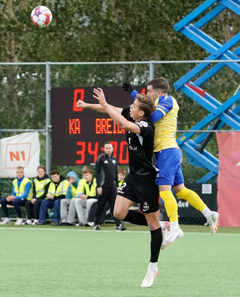 Myndaveisla: Breiðablik vann KA í fimm marka leik