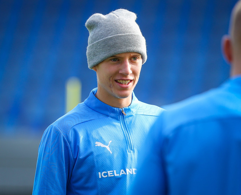 Hákon Arnar ánægður: Hitti boltann fullkomlega í nærhornið