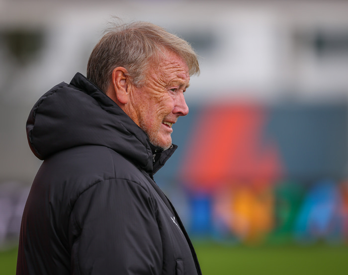 Age Hareide, landsliðsþjálfari Íslands.
