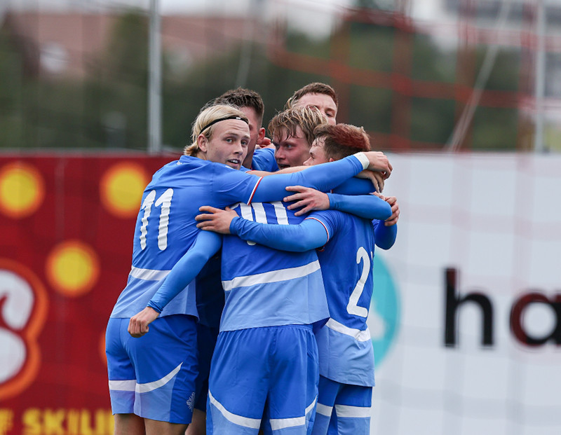 U21: Kristall með þrennu í mögnuðum sigri gegn Danmörku