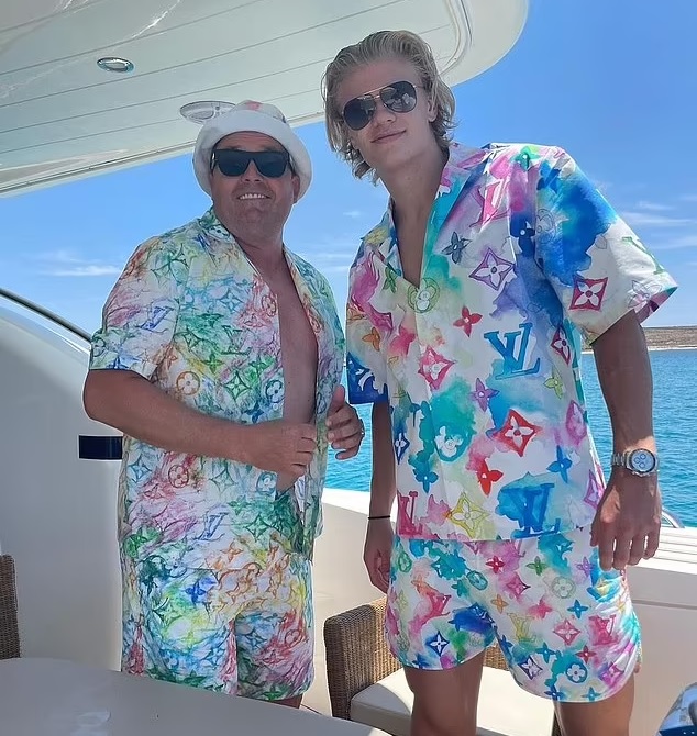 Ivar Eggja og Erling Haaland.
