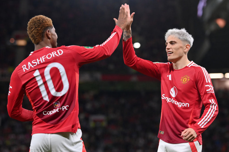 Alejandro Garnacho og Marcus Rashford gætu báðir farið frá Man Utd í þessum glugga