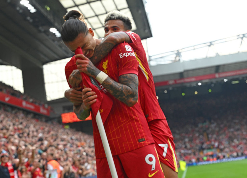 England: Nunez tryggði Liverpool sigurinn með tveimur mörkum í uppbótartíma
