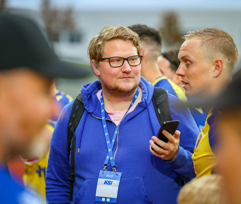 Jóhann Ingi keppti fyrir MBL