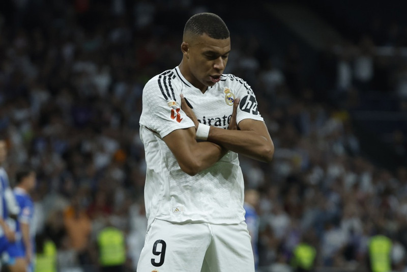 Kylian Mbappe skoraði en fór líka illa með tvö dauðafæri