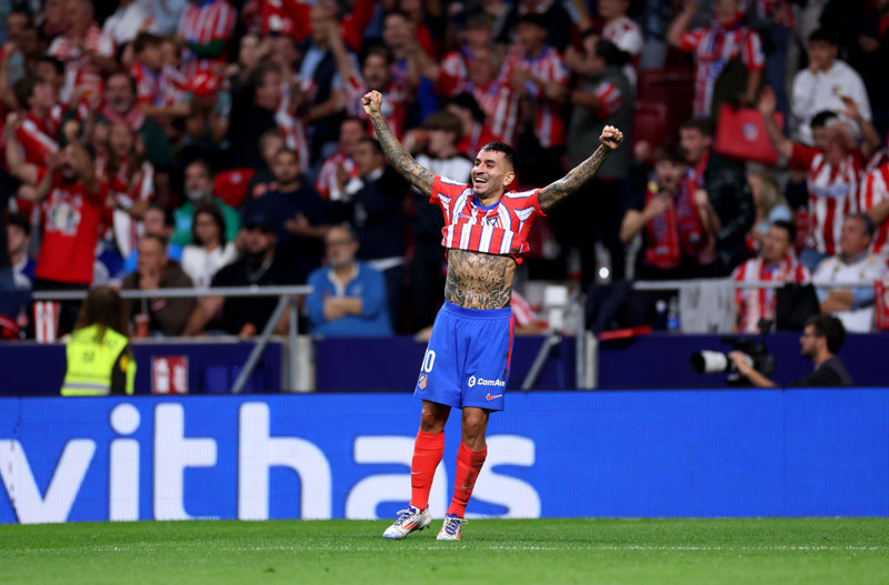Angel Correa skoraði jöfnunarmarkið seint í uppbótartíma