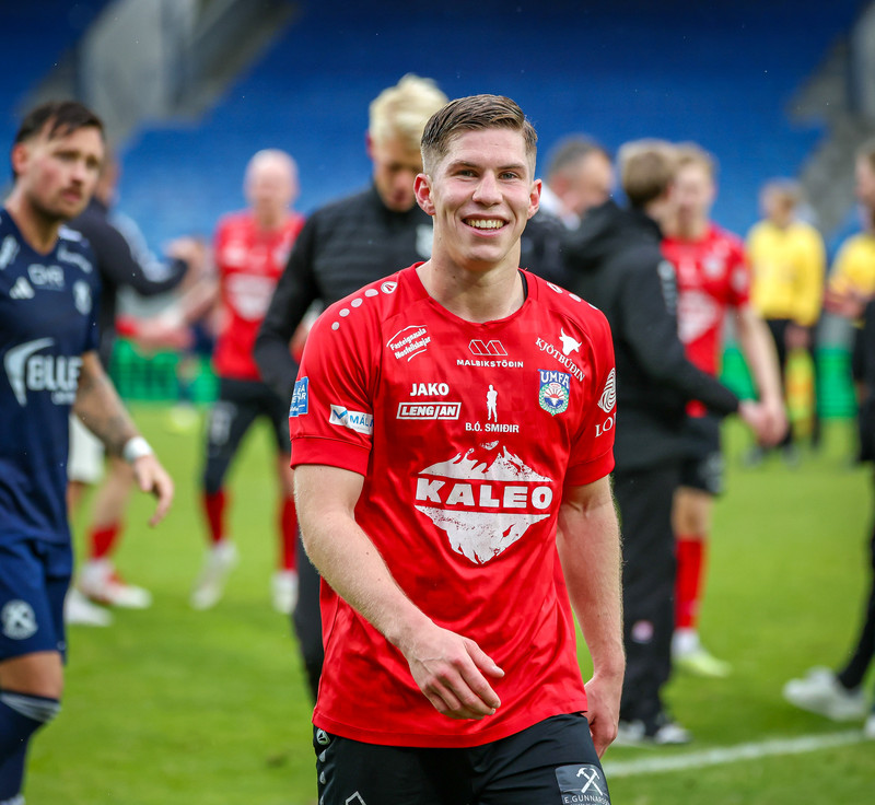 Hrannar “the dawg” Snær lofaði stórsigri hjá sínum mönnum.