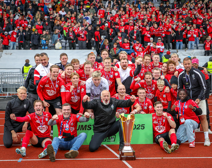 Afturelding vann umspilið.