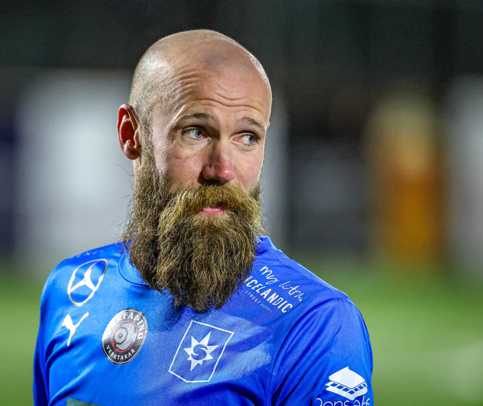 Daníel er ekkert smá vígalegur á gamals aldri.