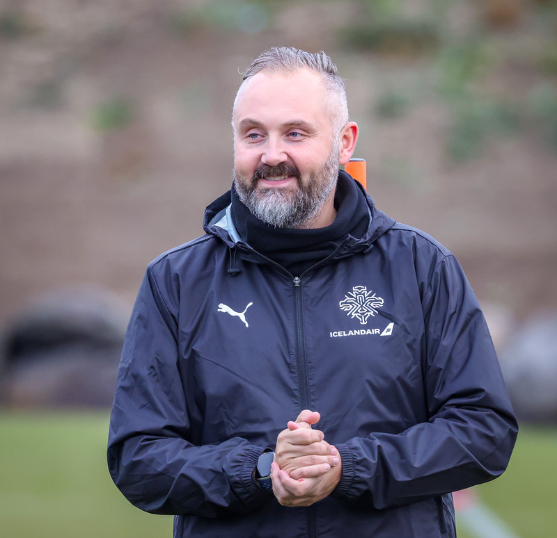 Davíð Snorri Jónasson, aðstoðarþjálfari landsliðsins