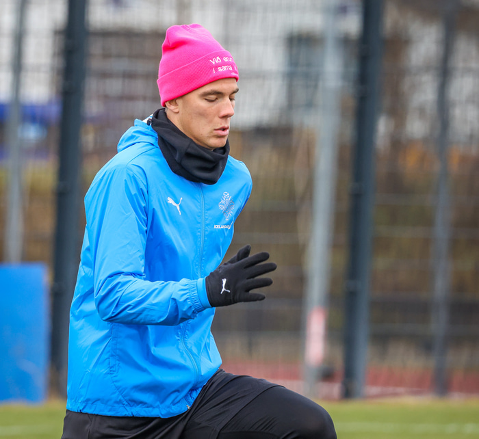 Var í landsliðshópnum í október og nóvember.