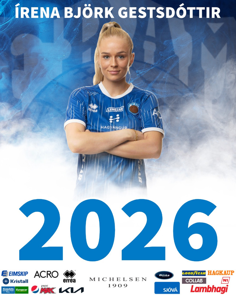 Írena Björk framlengir við Fram