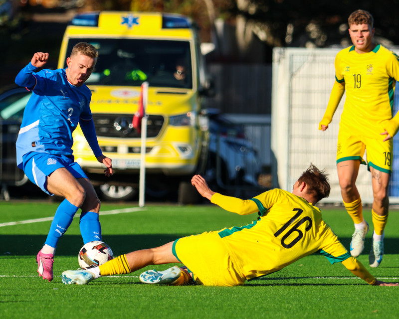 Myndaveisla: Vonbrigðatap U21 gegn Litháen