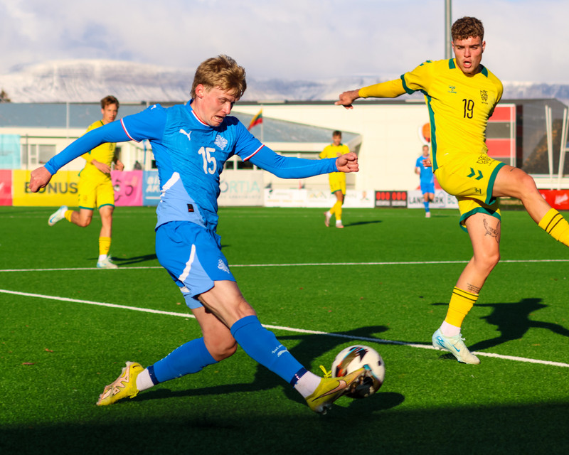 Myndaveisla: Vonbrigðatap U21 gegn Litháen