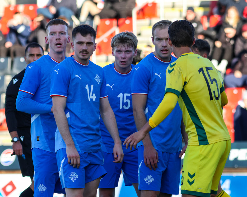 Myndaveisla: Vonbrigðatap U21 gegn Litháen