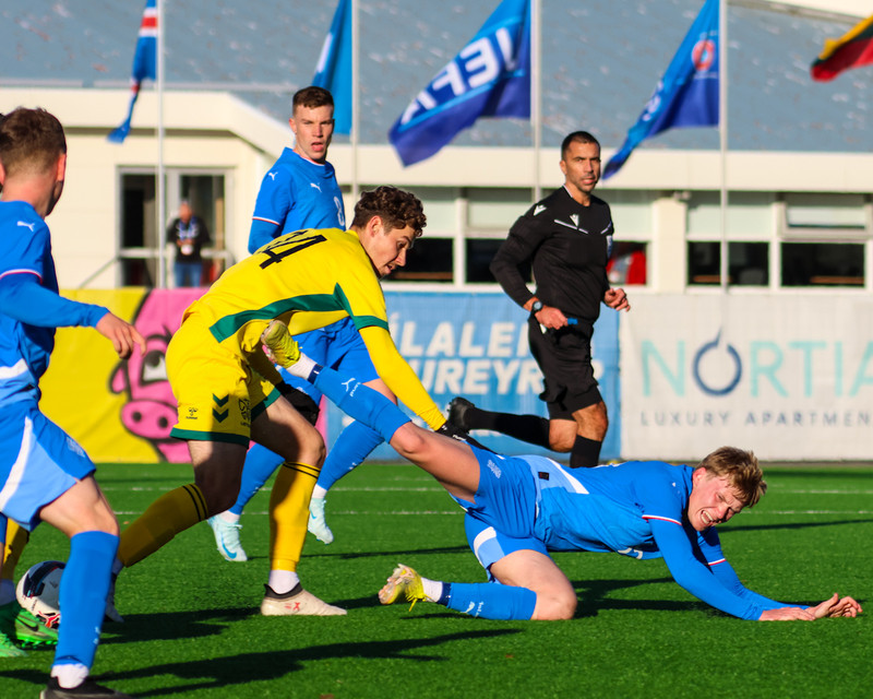 Myndaveisla: Vonbrigðatap U21 gegn Litháen