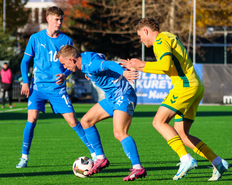 Myndaveisla: Vonbrigðatap U21 gegn Litháen