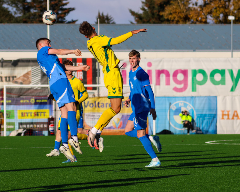 Myndaveisla: Vonbrigðatap U21 gegn Litháen