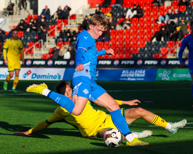 Myndaveisla: Vonbrigðatap U21 gegn Litháen
