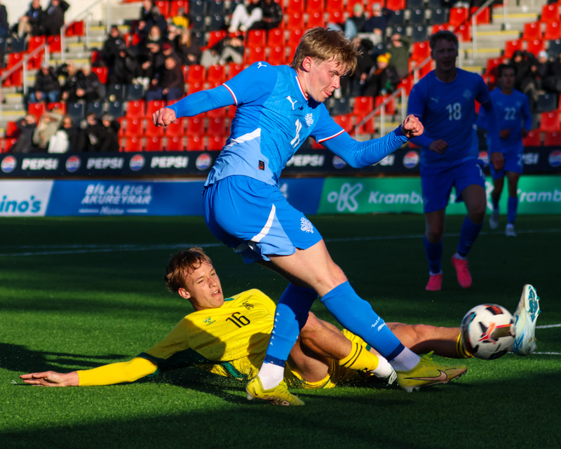 Myndaveisla: Vonbrigðatap U21 gegn Litháen