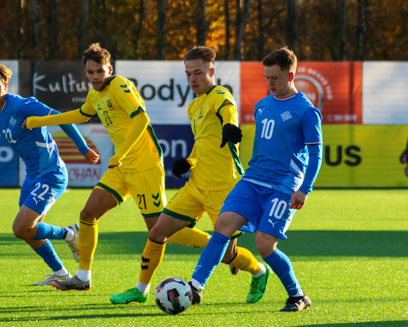 Myndaveisla: Vonbrigðatap U21 gegn Litháen