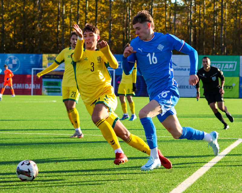 Myndaveisla: Vonbrigðatap U21 gegn Litháen