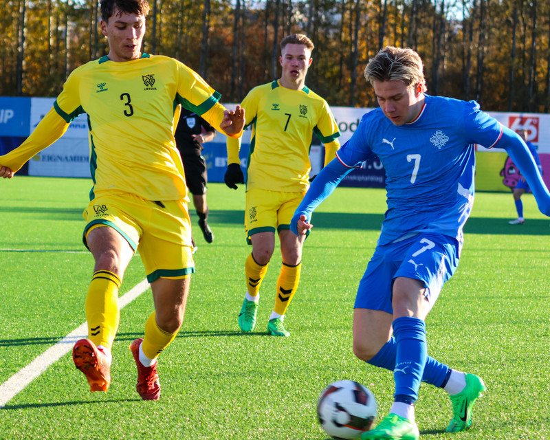 Myndaveisla: Vonbrigðatap U21 gegn Litháen