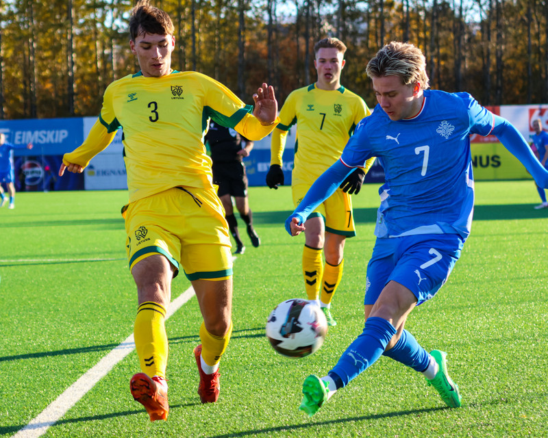 Myndaveisla: Vonbrigðatap U21 gegn Litháen