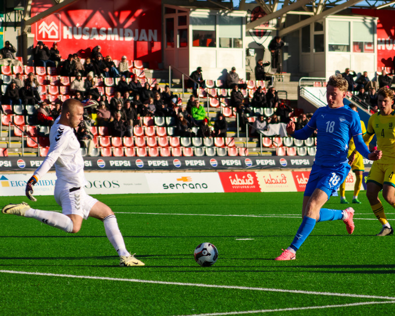 Myndaveisla: Vonbrigðatap U21 gegn Litháen