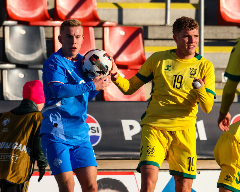 Myndaveisla: Vonbrigðatap U21 gegn Litháen