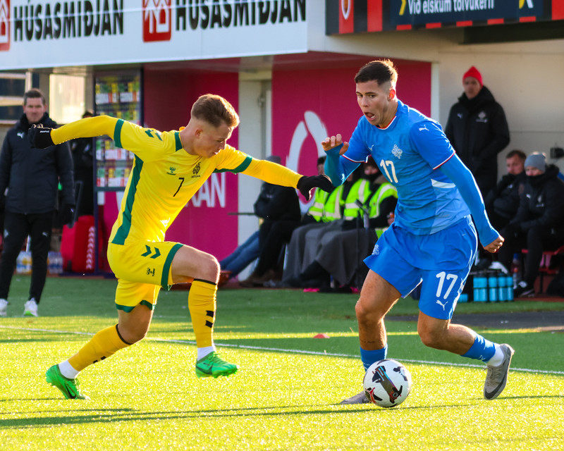 Myndaveisla: Vonbrigðatap U21 gegn Litháen