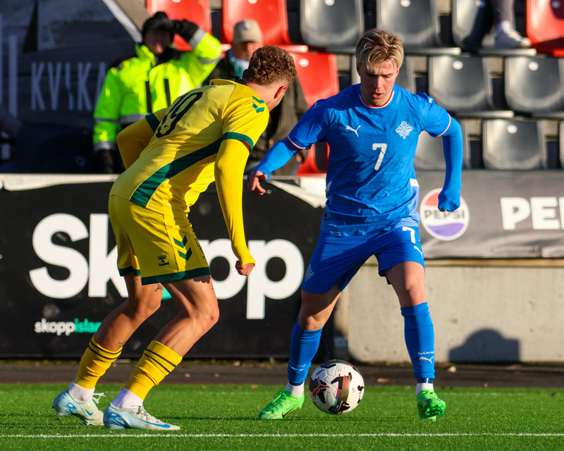 Myndaveisla: Vonbrigðatap U21 gegn Litháen