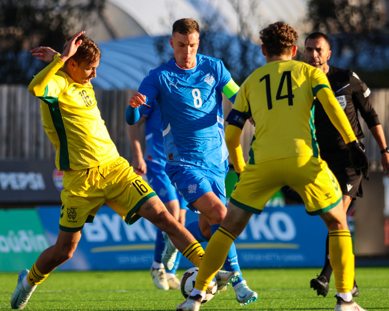 Myndaveisla: Vonbrigðatap U21 gegn Litháen