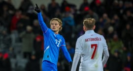 Sjáðu glæsilegt mark hjá Andra Lucasi - „Þetta...