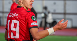 Danijel Djuric gerði þriggja ára samning við KA...