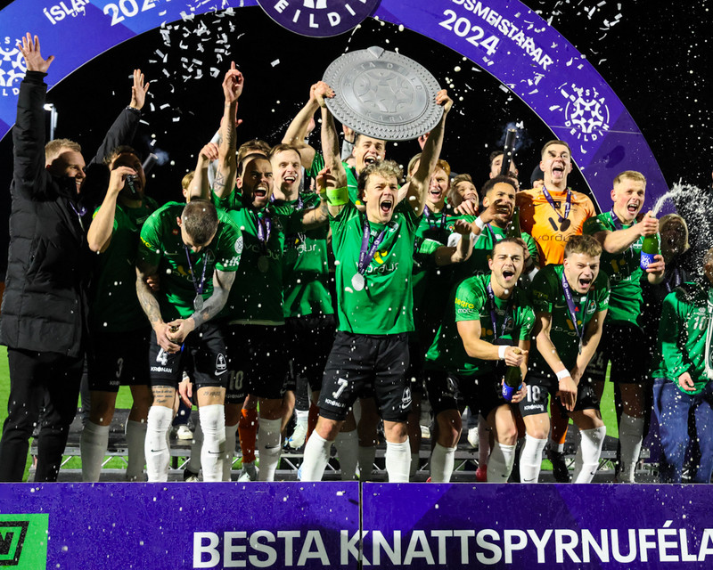Myndaveisla: Breiðablik Íslandsmeistari eftir sigur á Víkingi í úrslitaleik