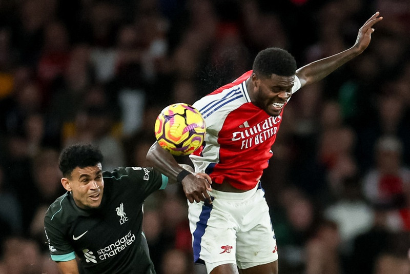 <b>Miðjumaður: Thomas Partey (Arsenal)</b> - Herra áreiðanlegur stendur sig alltaf sama hvaða stöðu hann er látinn spila. Hann hjálpaði Arsenal að vinna 5-1 sigur gegn Crystal Palace.