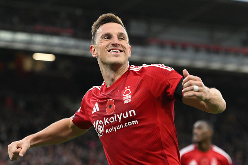 Chris Wood, markaskorari Nottingham Forest.