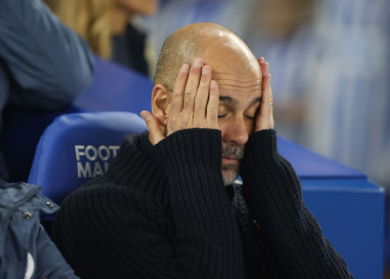 Man City taoaði fjórða leiknum í röð og það í fyrsta sinn undir stjórn Guardiola