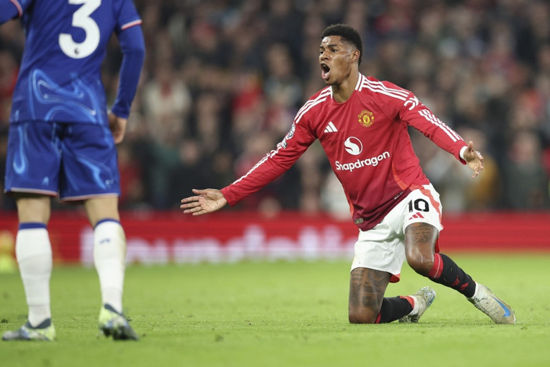 Marcus Rashford hefur gengið erfiðlega að láta ljós sitt skína.