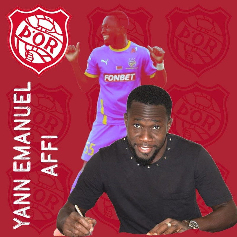 Yann Affi gerði tveggja ára samning.