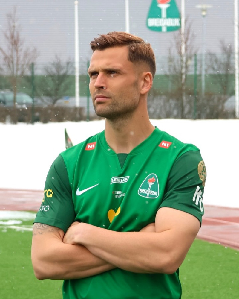 Skrifaði undir samning við Breiðablik í gær.