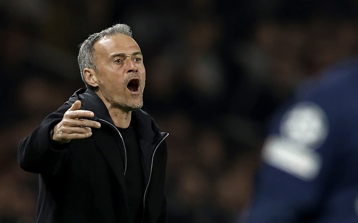 Luis Enrique, stjóri PSG.