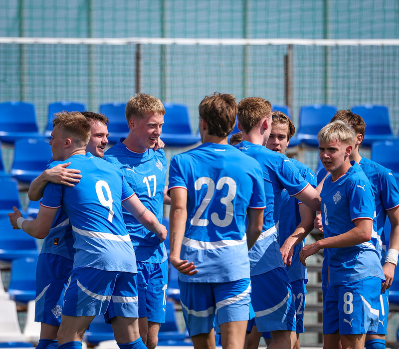 U21: Öruggur sigur gegn Ungverjum - Hinrik opnaði markareikninginn