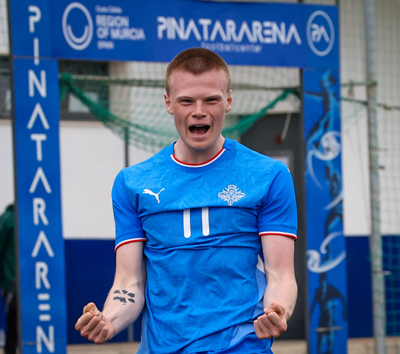 U21: Öruggur sigur gegn Ungverjum - Hinrik opnaði markareikninginn