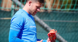 Sér Jóa Berg fyrir sér á hægri kantinum -...