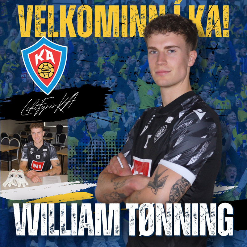 William Tönning í KA (Staðfest)