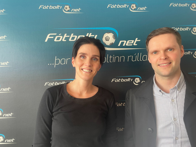 Svanhvít Valtýsdóttir og Agnar Þór Hilmarsson.