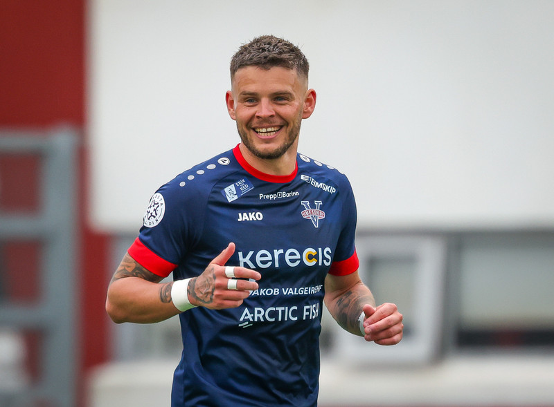 Eiður Aron Sigurbjörnsson varnarmaður Vestra.