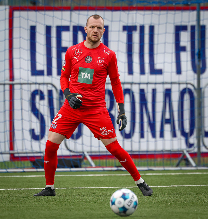 Árni hélt boltanum í 17 sekúndur áður en Stjarnan skoraði